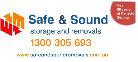 Safe & Sound storage & removals logo